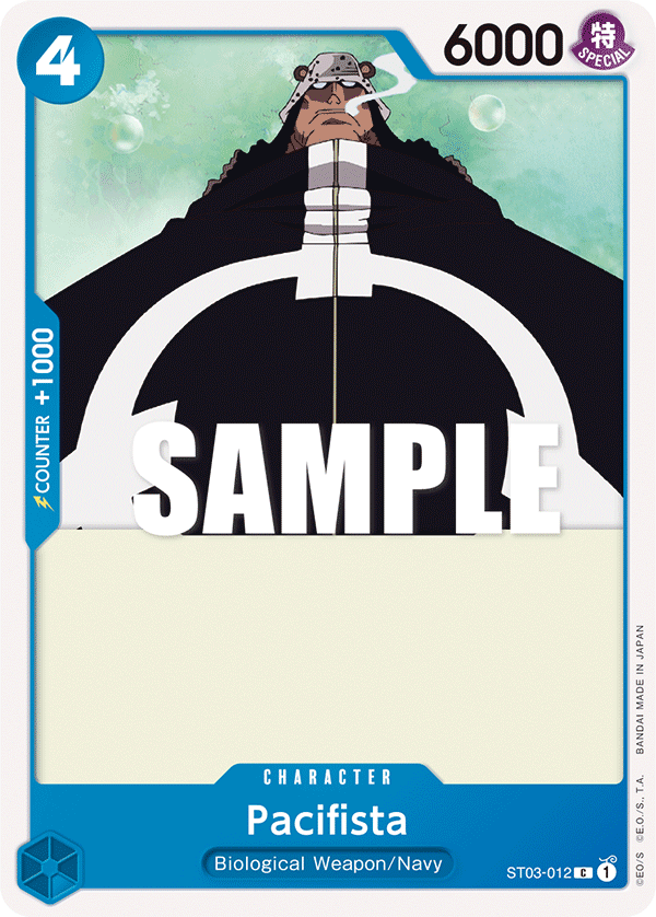 Pacifista ST03-012 One Piece card