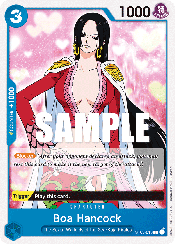 Boa Hancock ST03-013 One Piece card