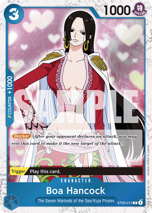 Boa Hancock (ST03-013) (Jolly Roger Foil) ST03-013 One Piece card
