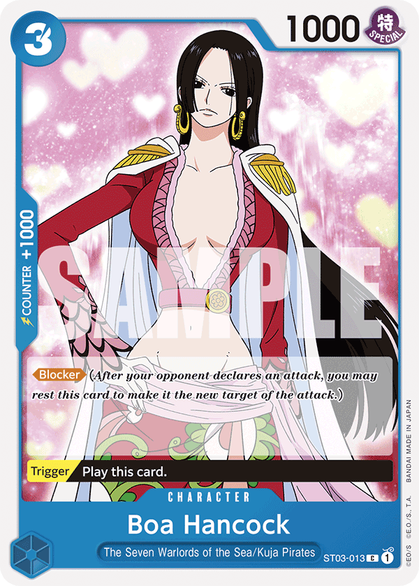 Boa Hancock ST03-013 One Piece card