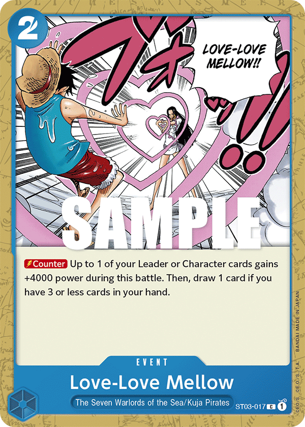 Love-Love Mellow ST03-017 One Piece card