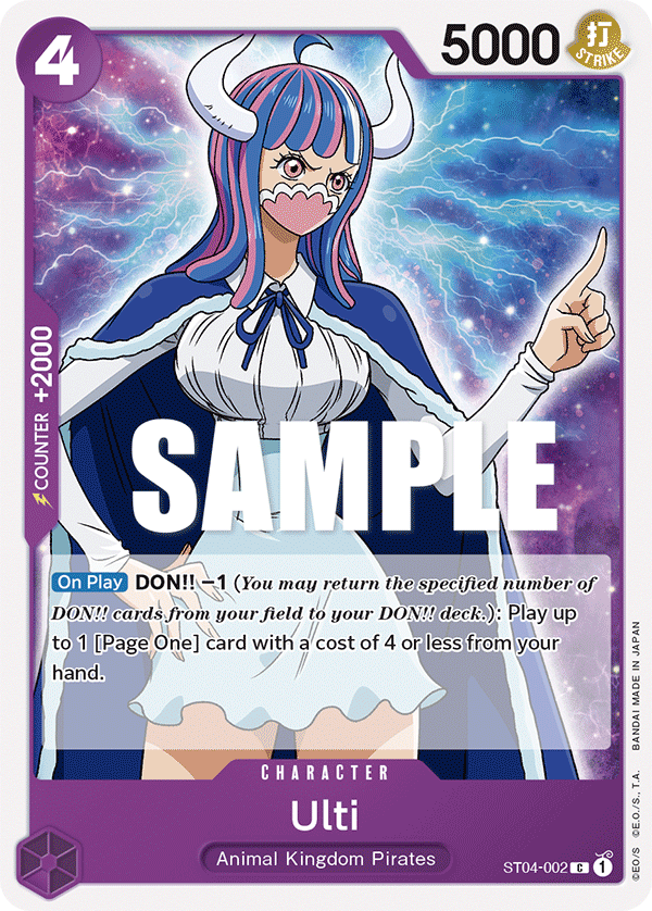 Ulti ST04-002 One Piece card