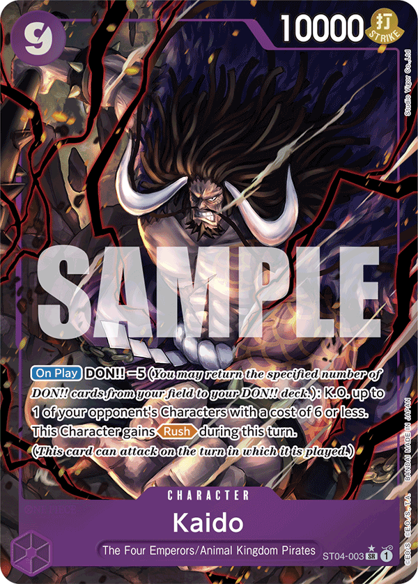 Kaido (ST04-003) (Alternate Art) ST04-003 One Piece card