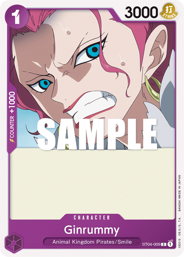Ginrummy ST04-009 One Piece card