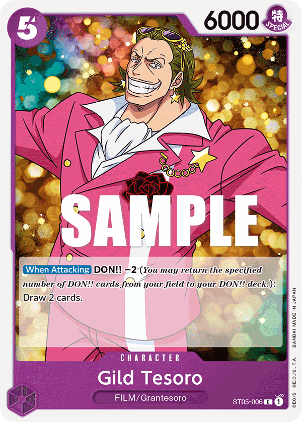 Gild Tesoro ST05-006 One Piece card