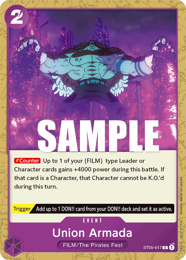 Union Armada ST05-017 One Piece card