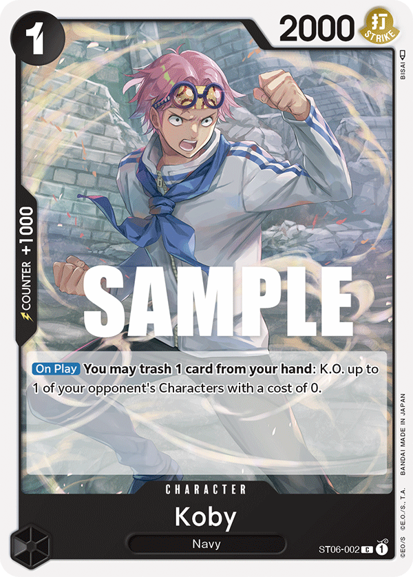 Koby ST06-002 One Piece card