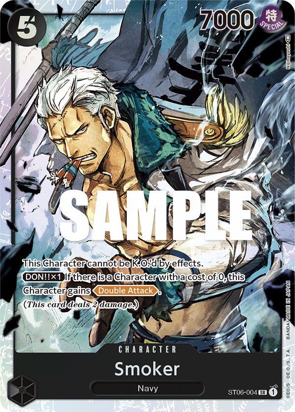 Smoker ST06-004 One Piece card