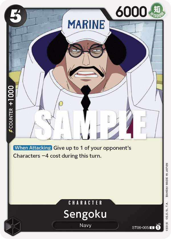 Sengoku ST06-005 One Piece card