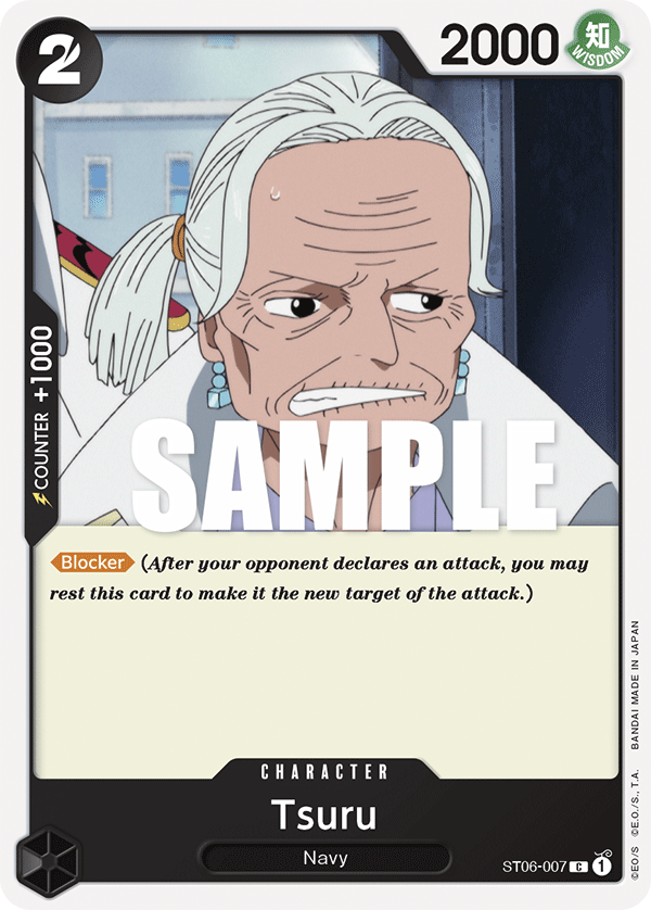 Tsuru ST06-007 One Piece card