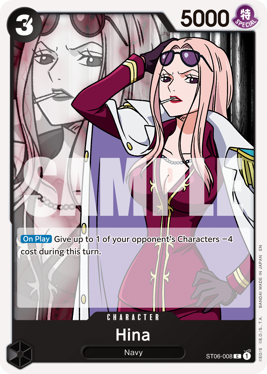 Hina (Reprint) ST06-008 One Piece card