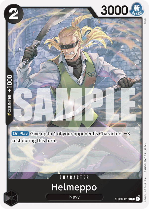 Helmeppo (Reprint) ST06-010 One Piece card