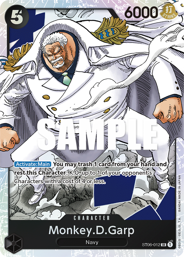 Monkey.D.Garp ST06-012 One Piece card