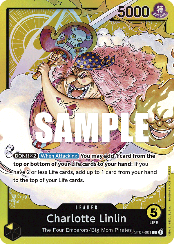 Charlotte Linlin leader from Starter Deck 7: Big Mom Pirates