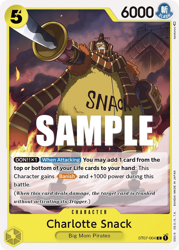 Charlotte Snack ST07-004 One Piece card