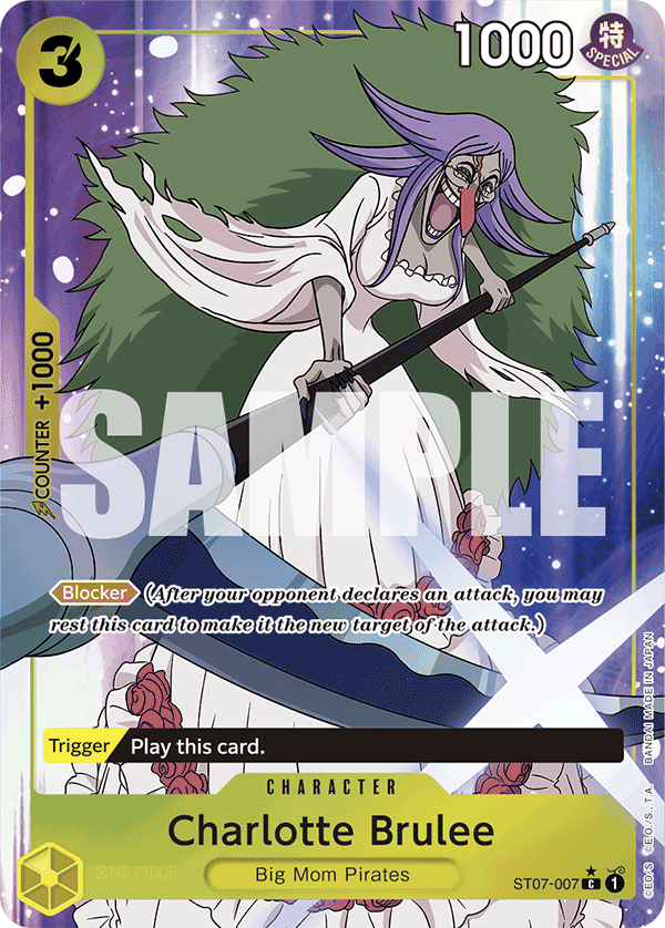 Charlotte Brulee (Full Art) ST07-007 One Piece card
