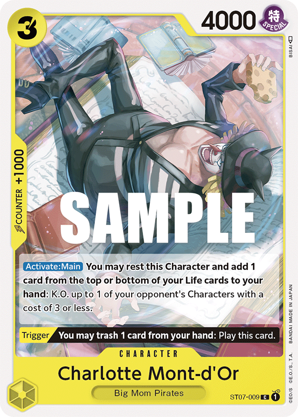 Charlotte Mont-d'Or ST07-009 One Piece card