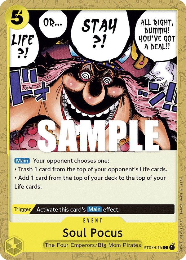 Soul Pocus ST07-015 One Piece card