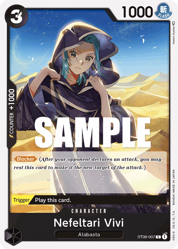 Nefeltari Vivi ST08-007 One Piece card