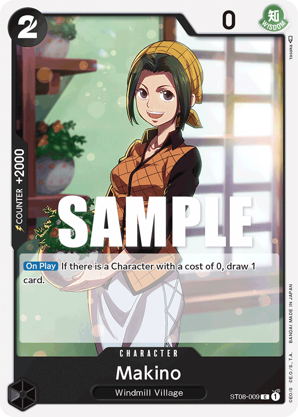 Makino ST08-009 One Piece card