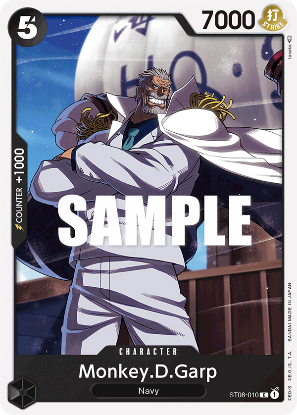 Monkey.D.Garp ST08-010 One Piece card