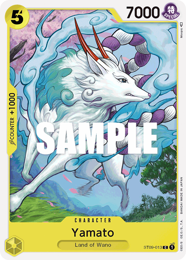 Yamato (013) ST09-013 One Piece card