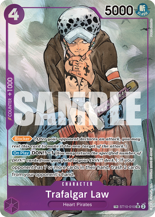 Trafalgar Law (010) (TR) ST10-010 One Piece card