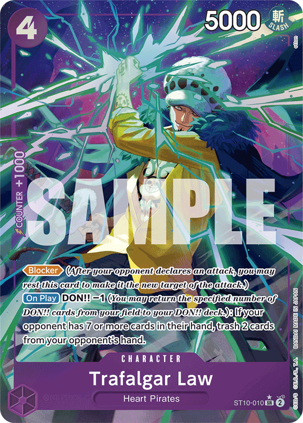 Trafalgar Law (ST10-010) (Alternate Art) ST10-010 One Piece card