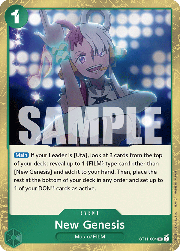 New Genesis ST11-004 One Piece card