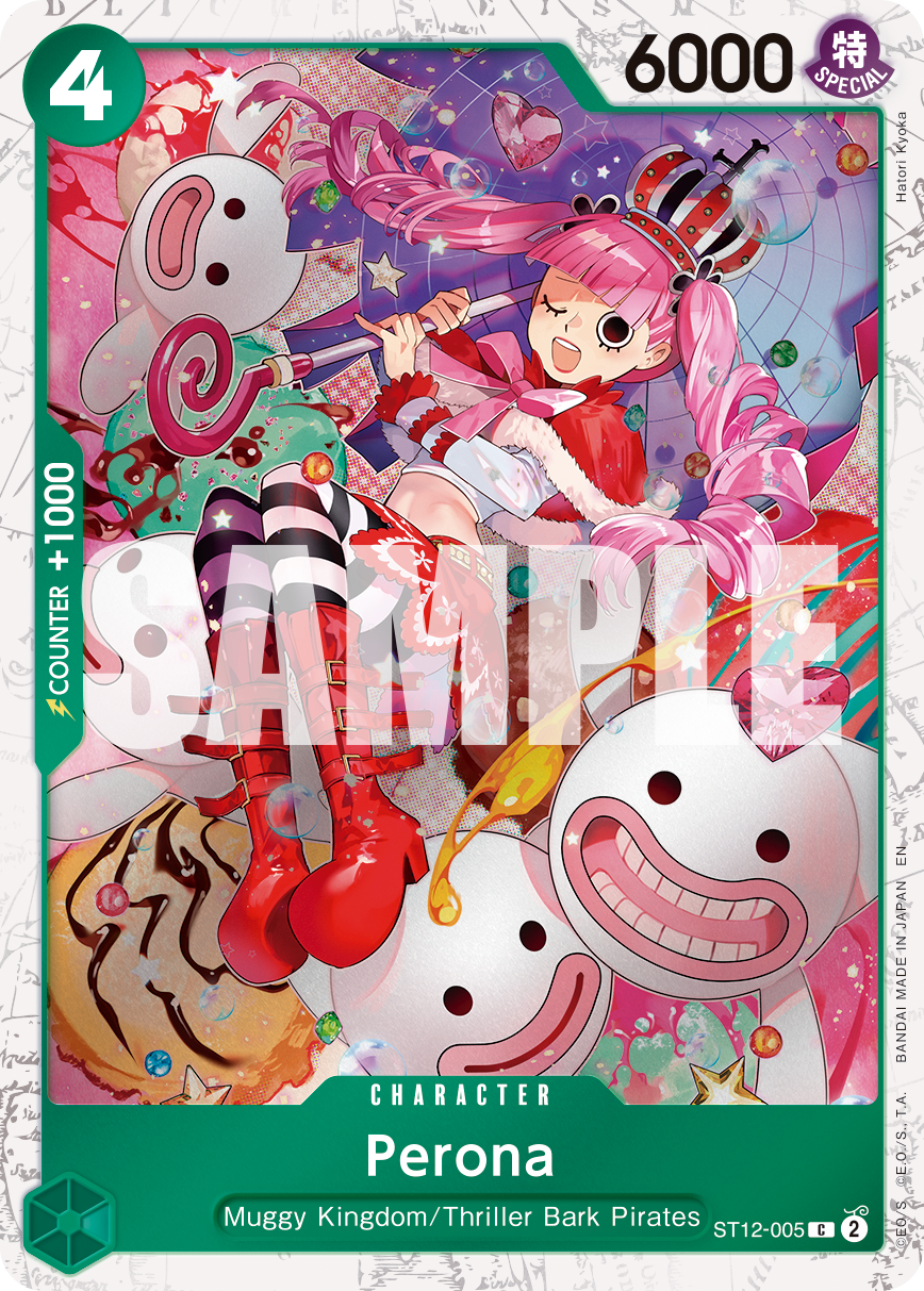 Perona (Pirate Foil) ST12-005 One Piece card