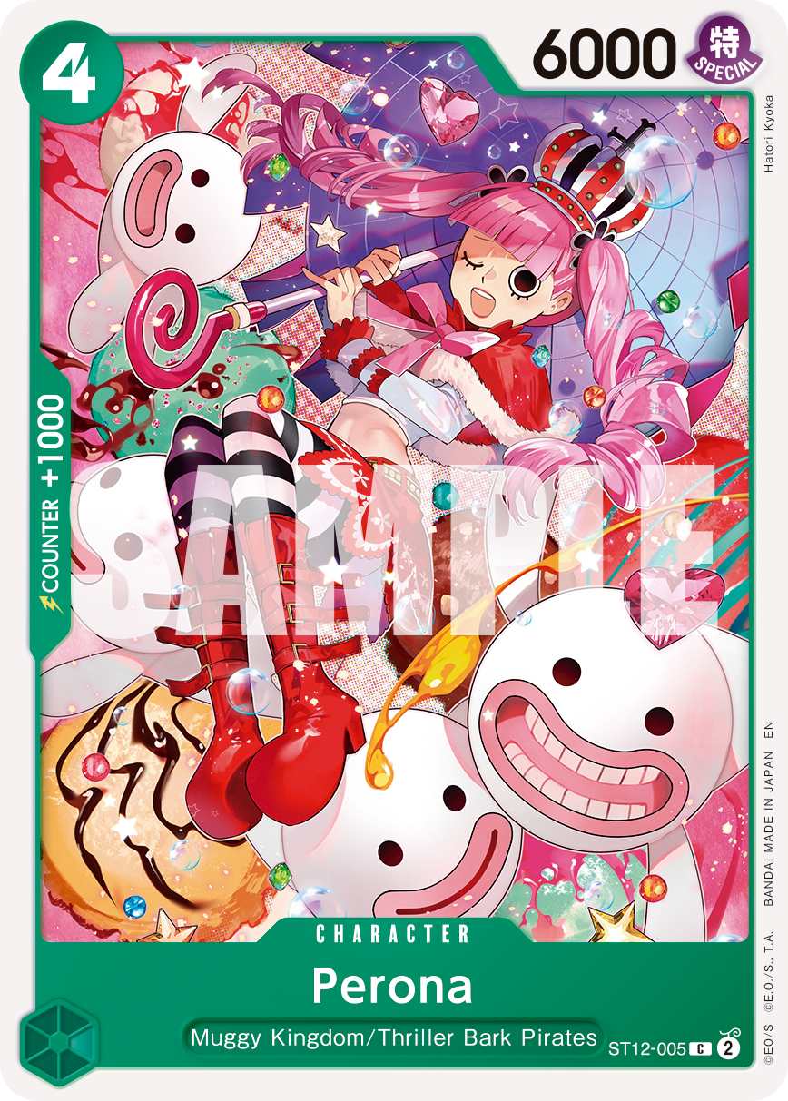 Perona (Reprint) ST12-005 One Piece card