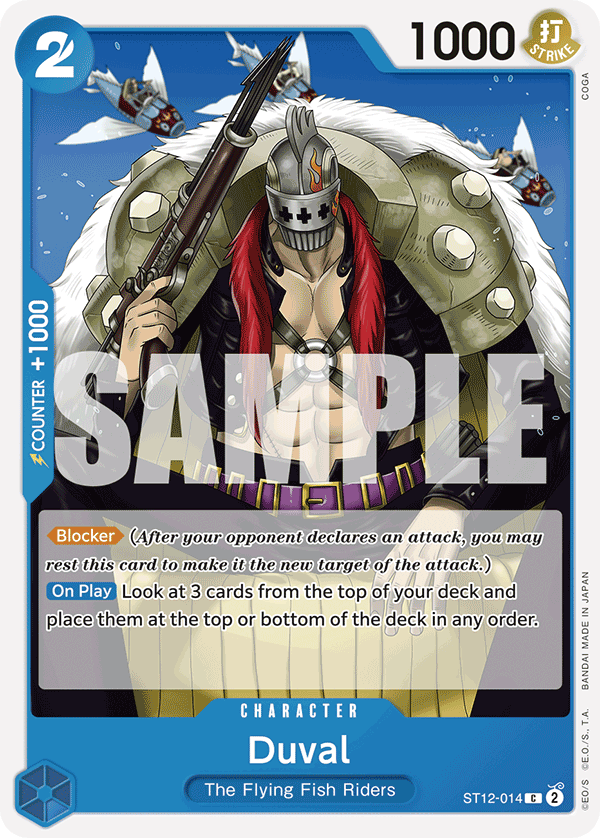 Duval ST12-014 One Piece card