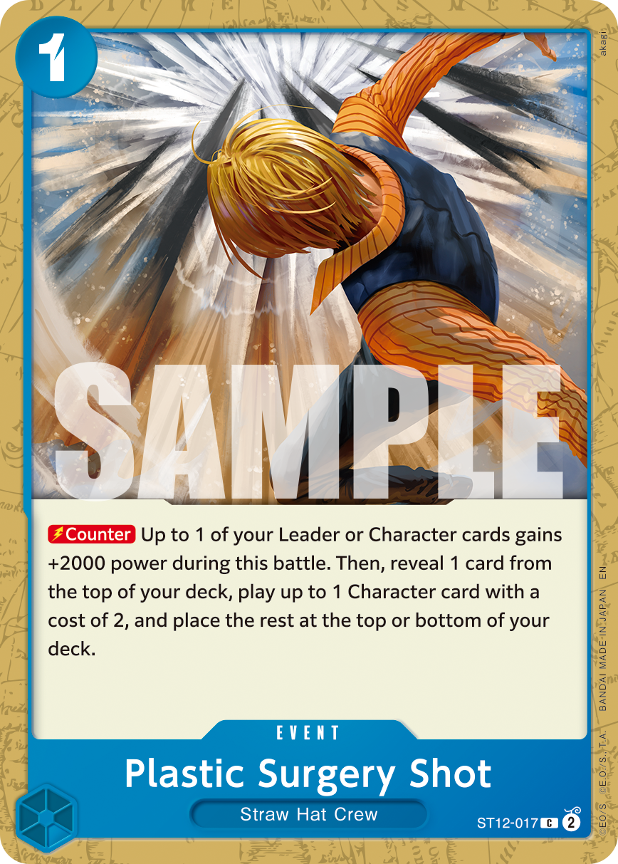 Plastic Surgery Shot - ST12-017 (Reprint) ST12-017 One Piece card