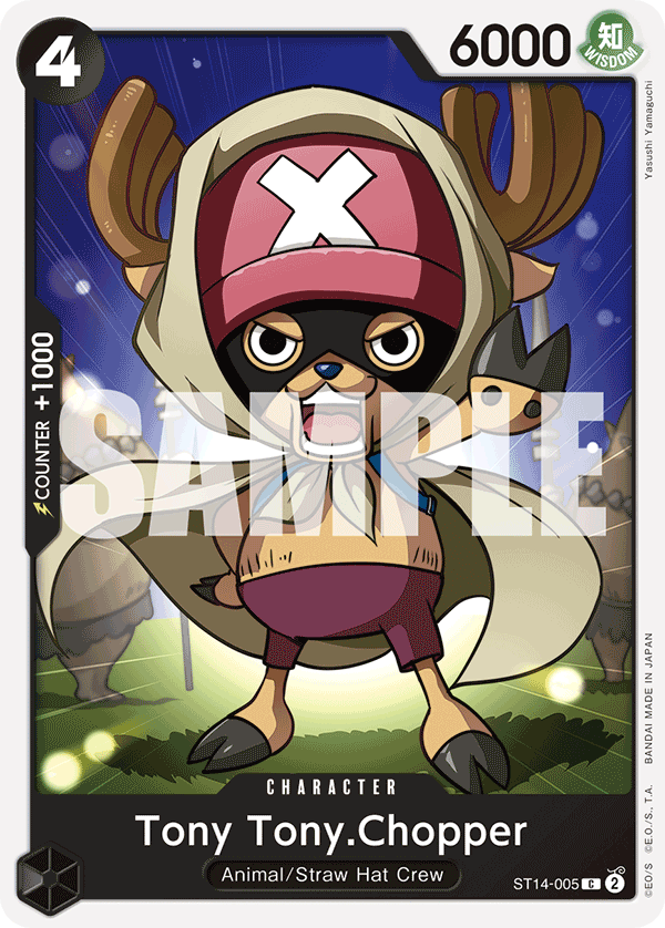 Tony Tony.Chopper ST14-005 One Piece card