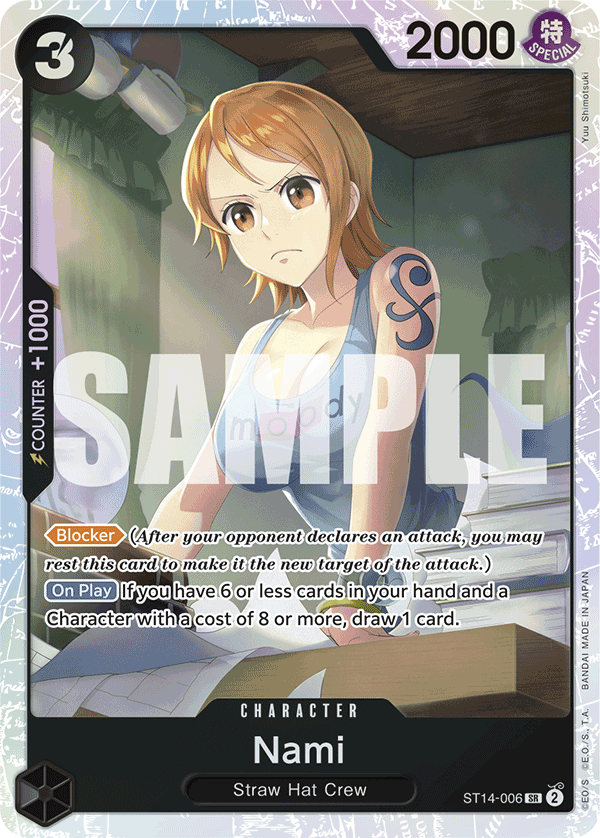 Nami ST14-006 One Piece card