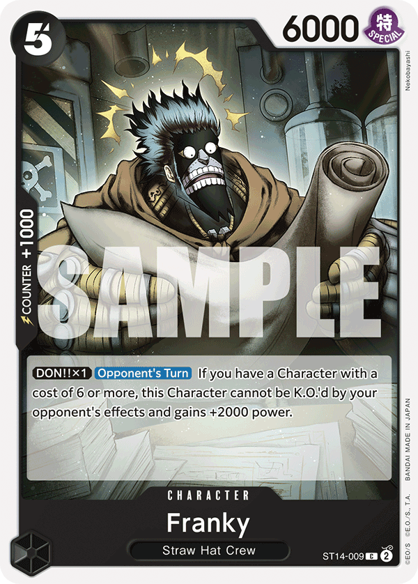 Franky ST14-009 One Piece card