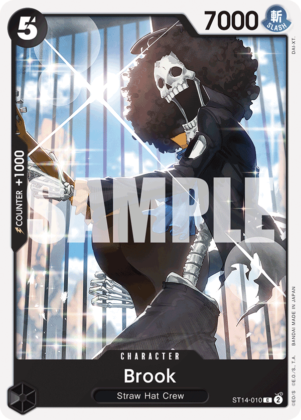 Brook (Reprint) ST14-010 One Piece card