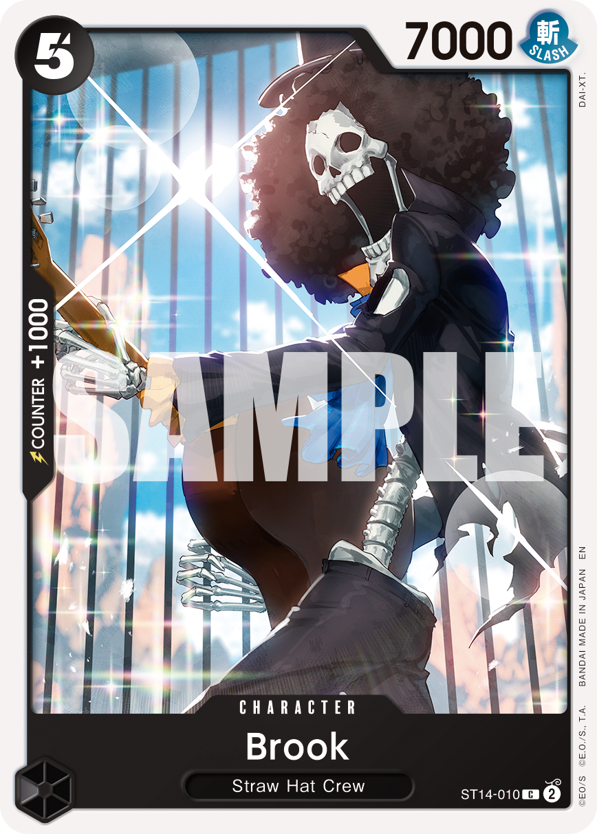 Brook - ST14-010 (Reprint) ST14-010 One Piece card
