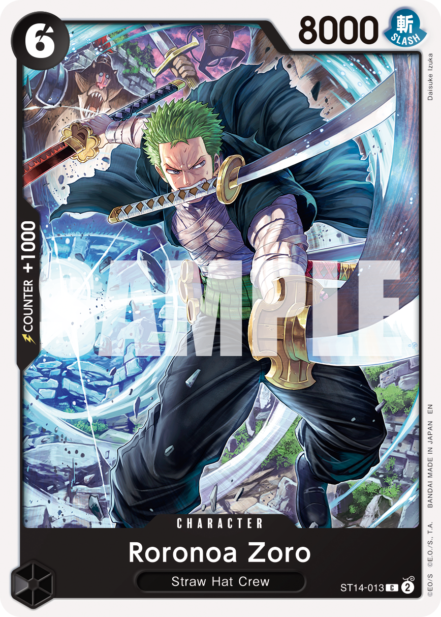 Roronoa Zoro - ST14-013 (Reprint) ST14-013 One Piece card