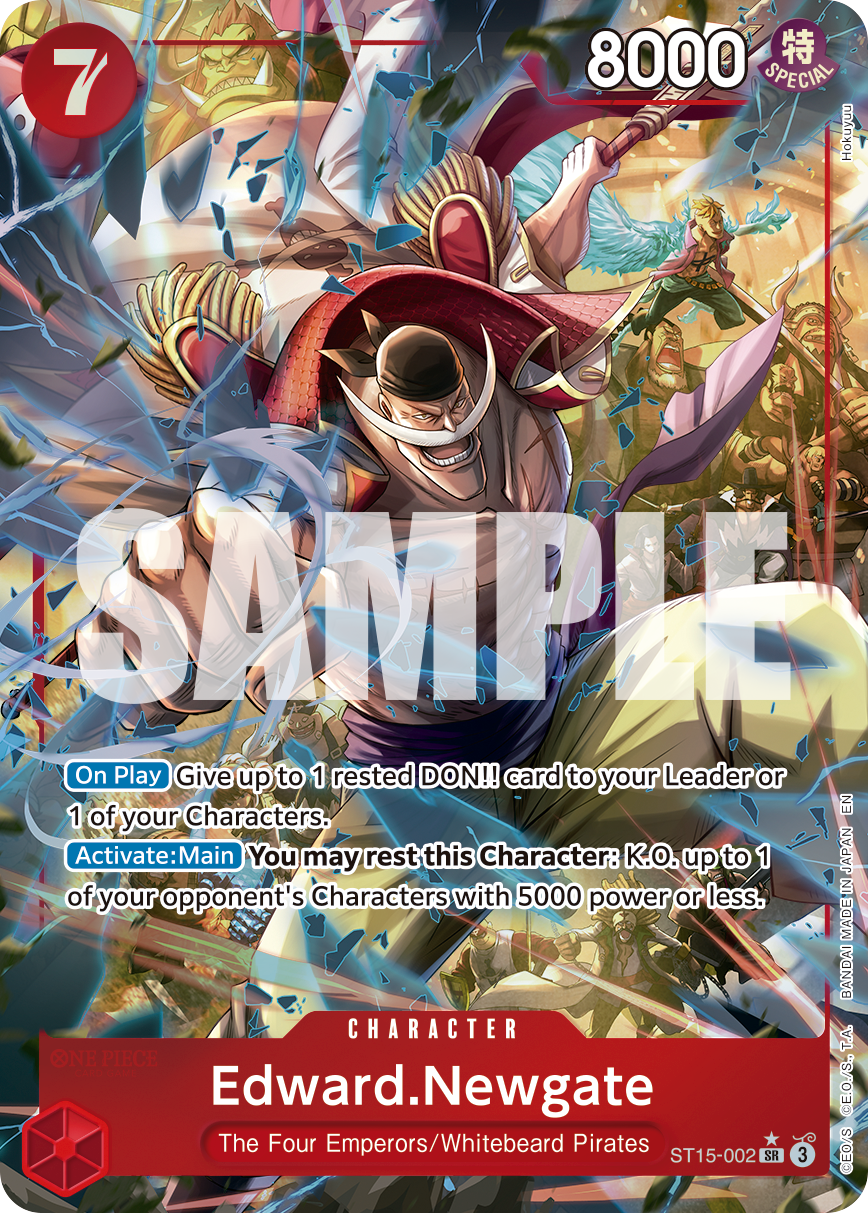 Edward.Newgate - ST15-002 (Alternate Art) ST15-002 One Piece card