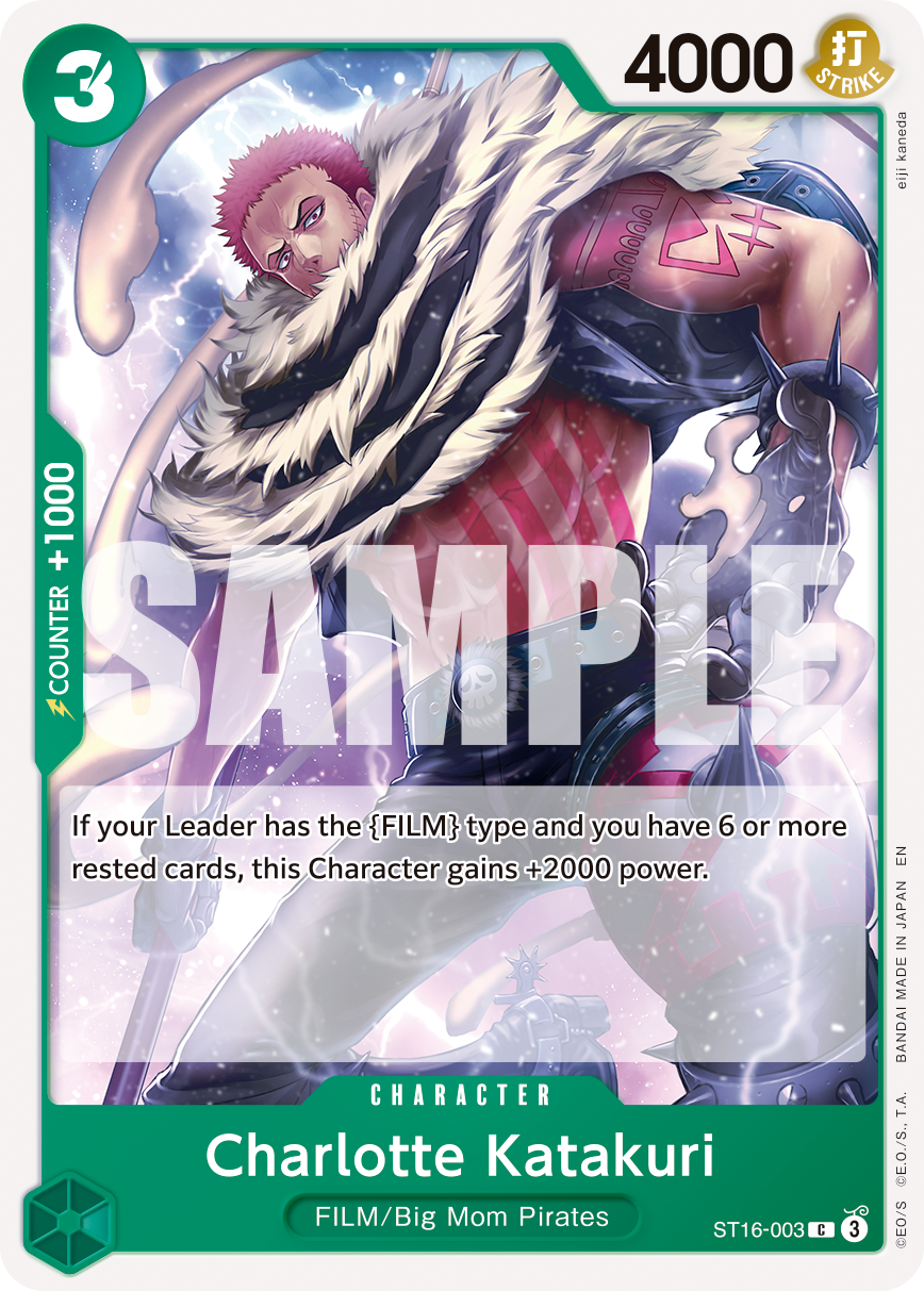 Charlotte Katakuri (Reprint) ST16-003 One Piece card