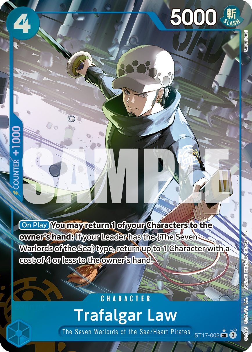 Trafalgar Law - ST17-002 (Alternate Art) ST17-002 One Piece card
