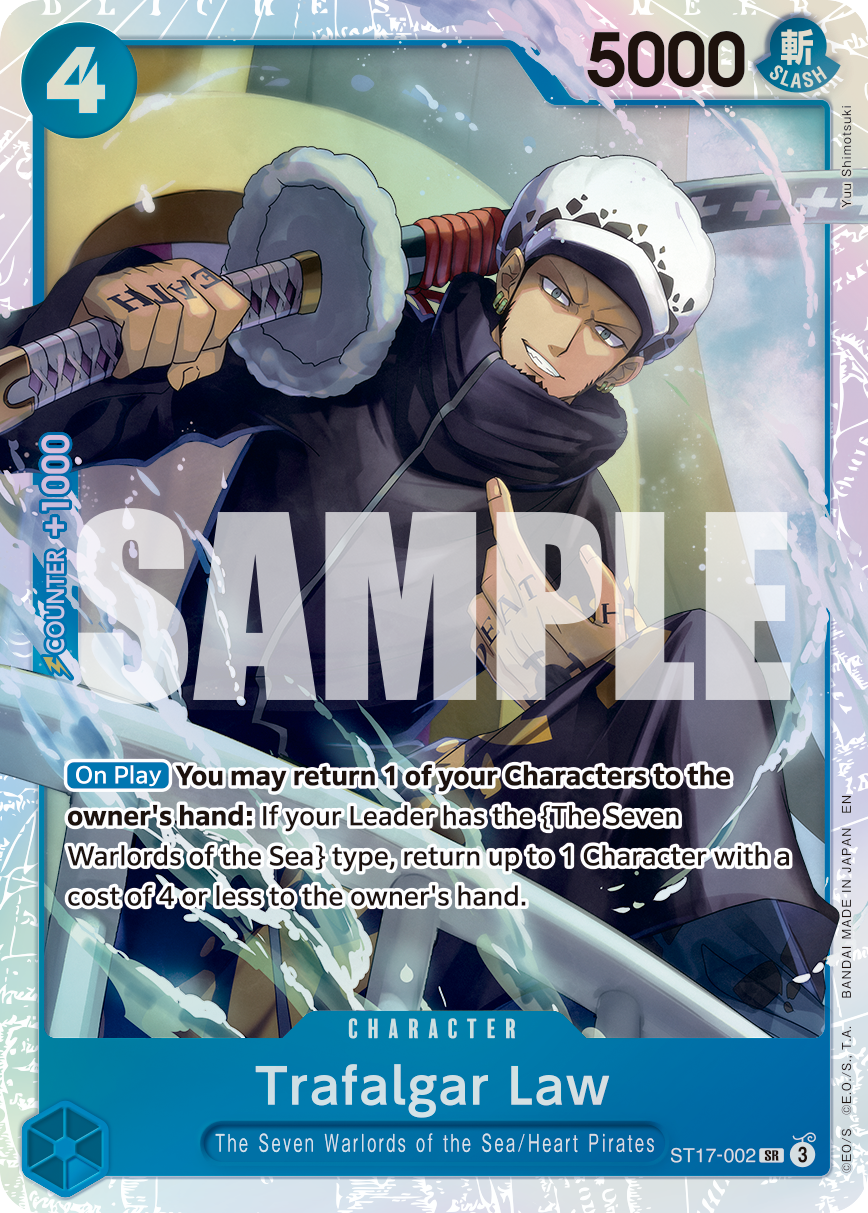 Trafalgar Law - ST17-002 (Reprint) ST17-002 One Piece card