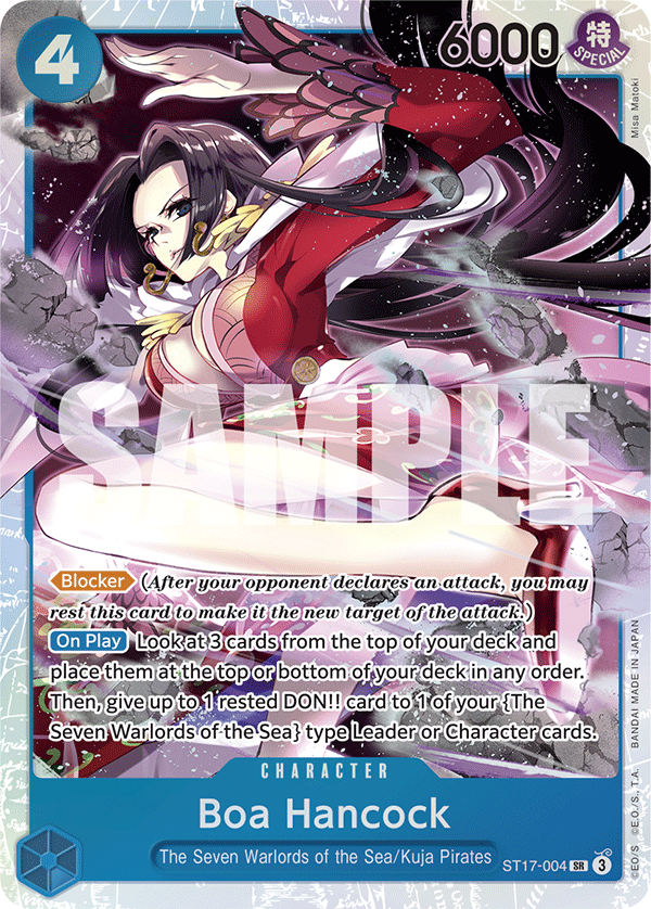 Boa Hancock ST17-004 One Piece card