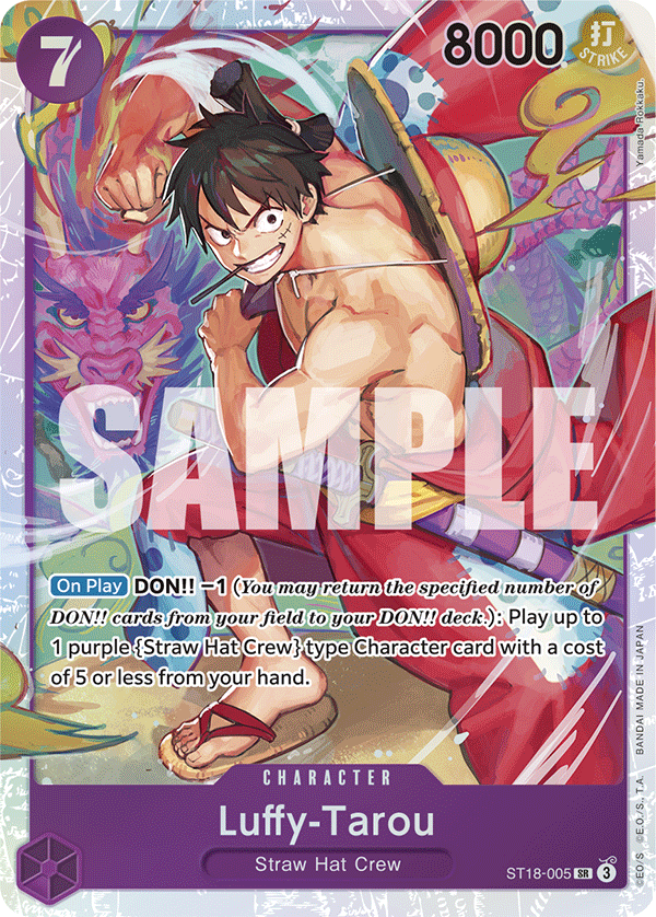 Luffy-Tarou ST18-005 One Piece card