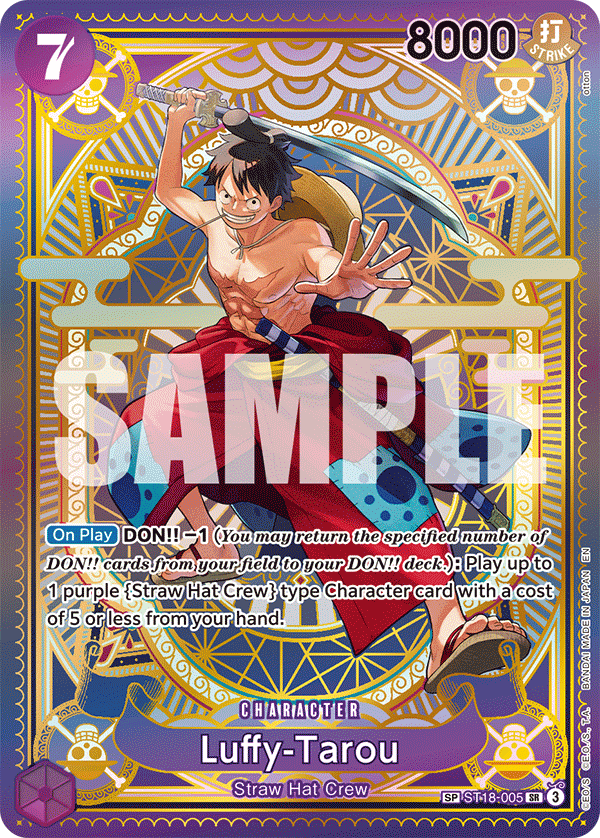 Luffy-Tarou (SP) ST18-005 One Piece card