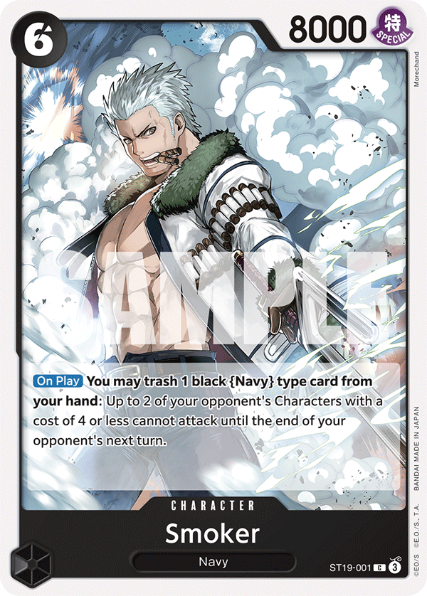 Smoker (ST19-001) ST19-001 One Piece card
