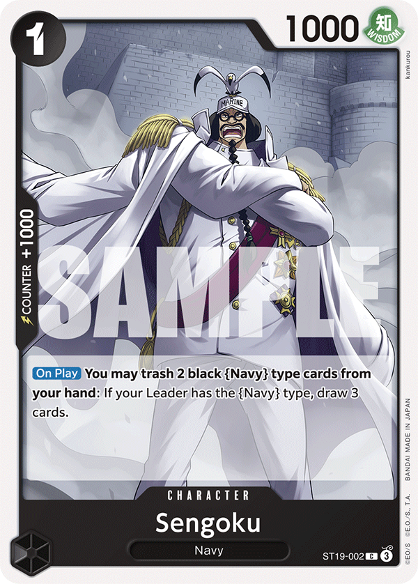 Sengoku ST19-002 One Piece card