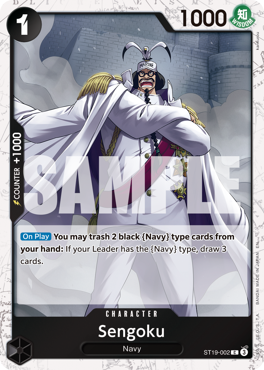 Sengoku - ST19-002 (Pirate Foil) ST19-002 One Piece card