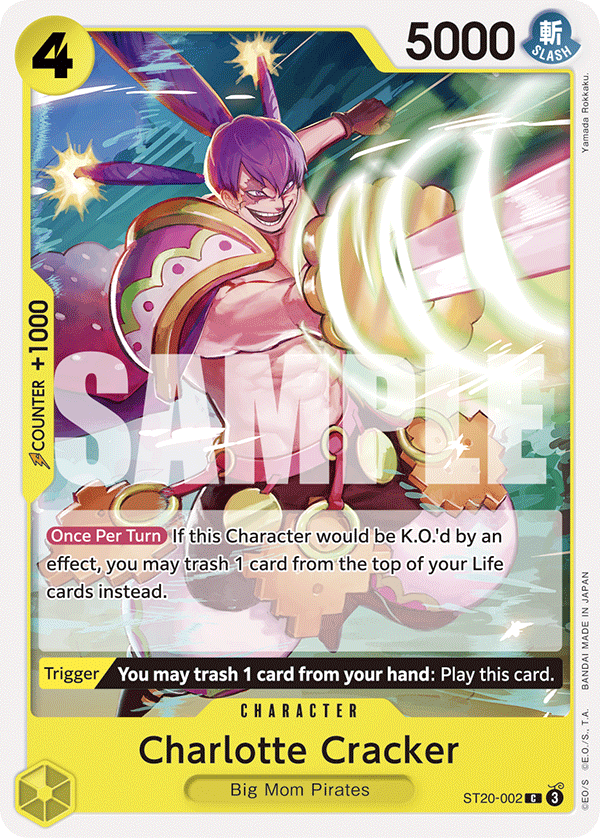 Charlotte Cracker ST20-002 One Piece card